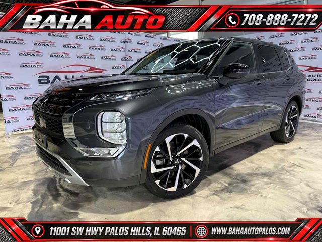 Graphite Gray 2024 Mitsubishi Outlander SUV / Crossover All-Wheel Drive Automatic