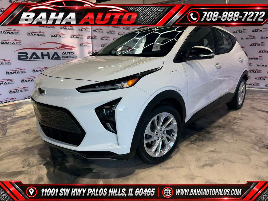 Summit White 2023 Chevrolet Bolt EUV Hatchback Front-Wheel Drive Automatic