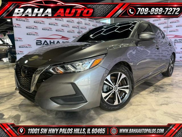 Gray (Gun Metallic) 2022 Nissan Sentra Sedan Front-Wheel Drive Automatic
