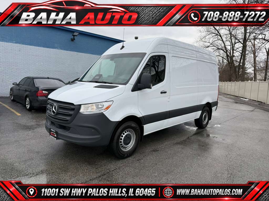 Arctic White 2025 Mercedes-Benz Sprinter Van Rear-Wheel Drive Automatic