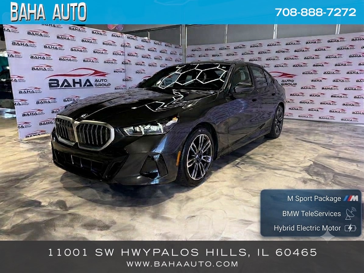 Black Sapphire Metallic 2026 BMW 5 Series Sedan All-Wheel Drive Automatic