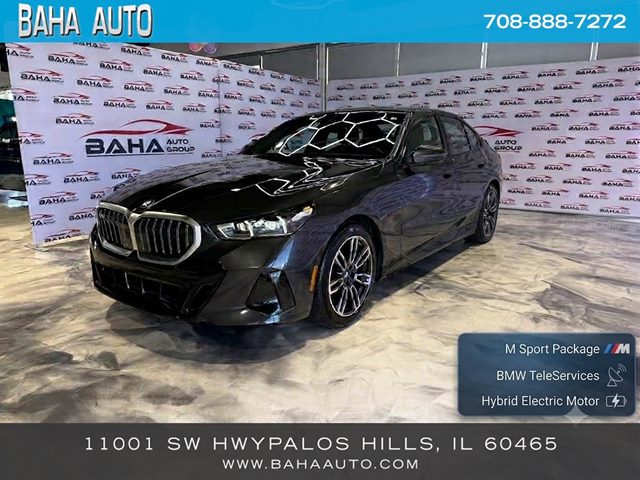 Black Sapphire Metallic 2026 BMW 5 Series Sedan All-Wheel Drive Automatic