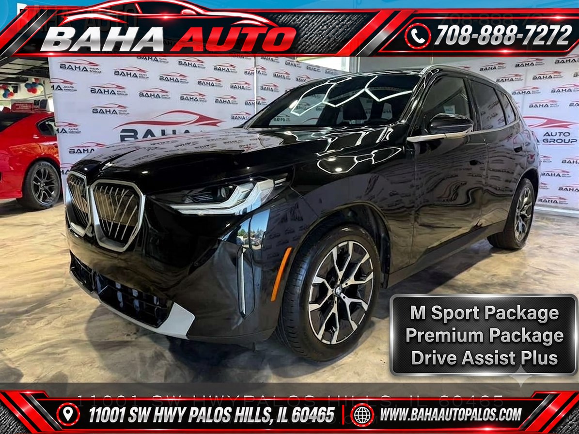 Black Sapphire Metallic 2026 BMW X3 SUV / Crossover All-Wheel Drive Automatic