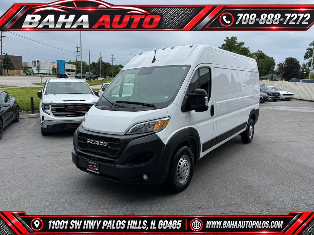 2025 RAM ProMaster Blanco (Bright White Clearcoat) Van Tracción delantera Automática