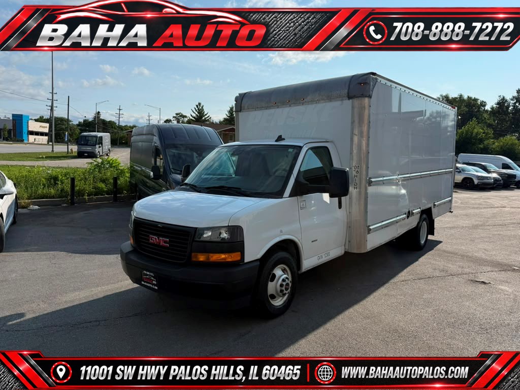 Summit White 2021 GMC Savana Chassis Van Rear-Wheel Drive Automatic