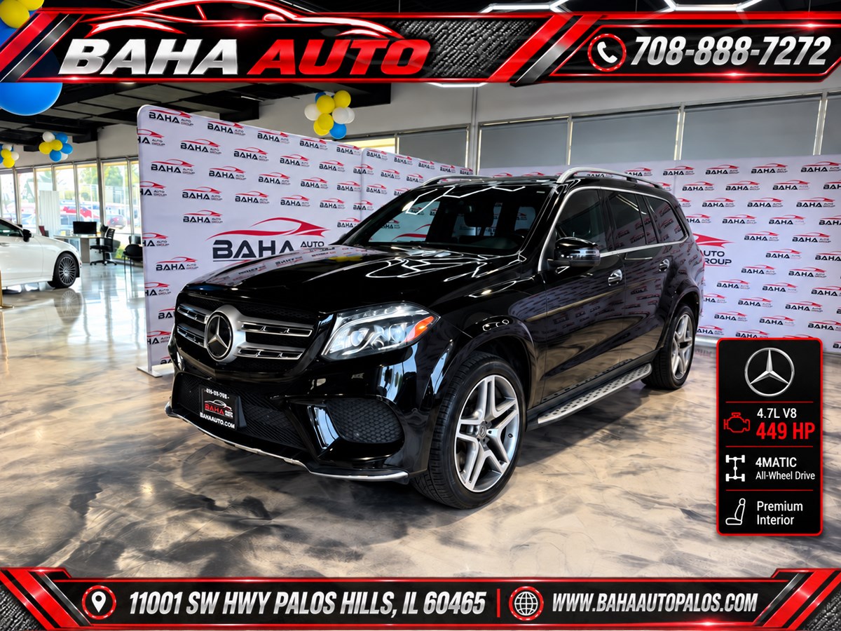 Black 2017 Mercedes-Benz GLS SUV / Crossover All-Wheel Drive Automatic