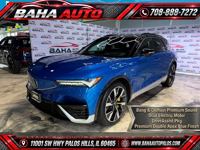 Double Apex Blue Pearl 2024 Acura ZDX SUV / Crossover All-Wheel Drive Automatic