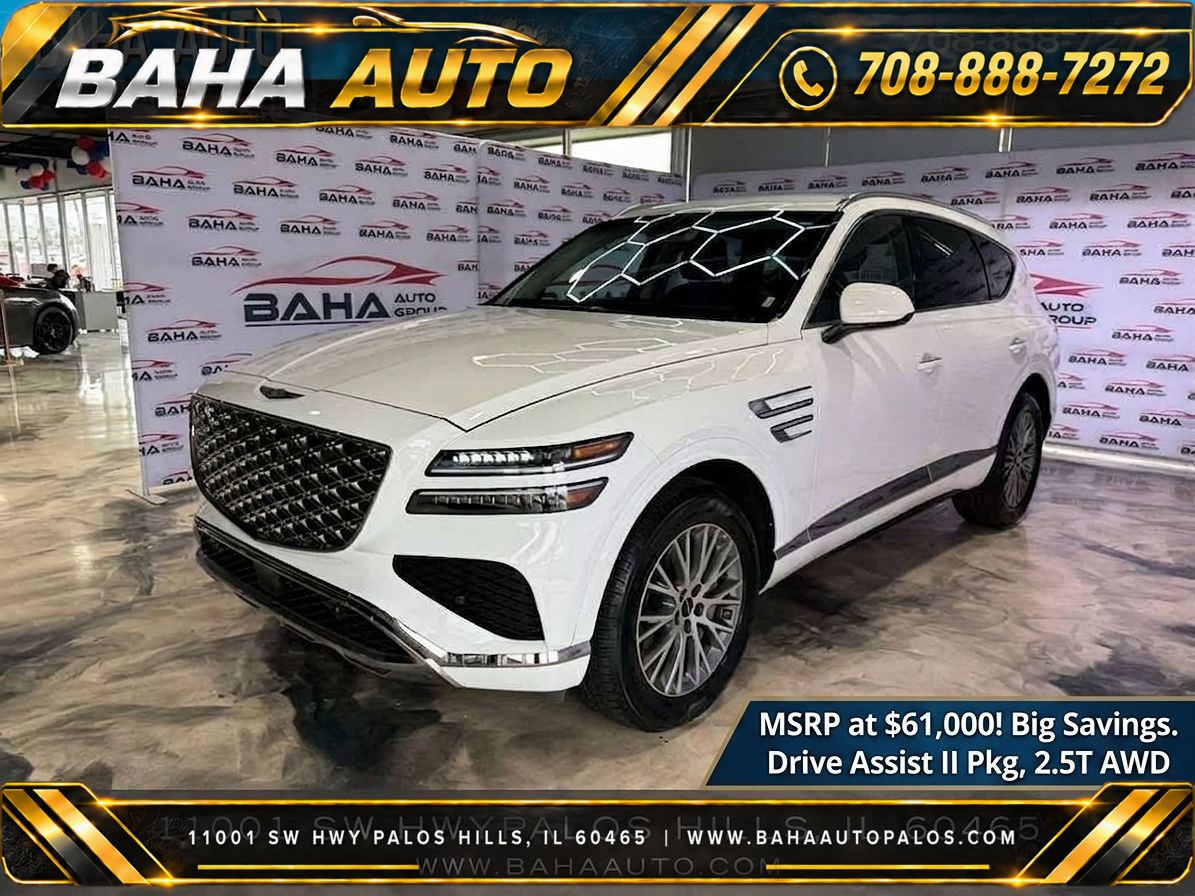 Alta White 2026 Genesis GV80 SUV / Crossover All-Wheel Drive Automatic