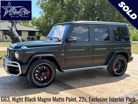 Sold 2024 Mercedes-Benz AMG G 63 4MATIC SUV