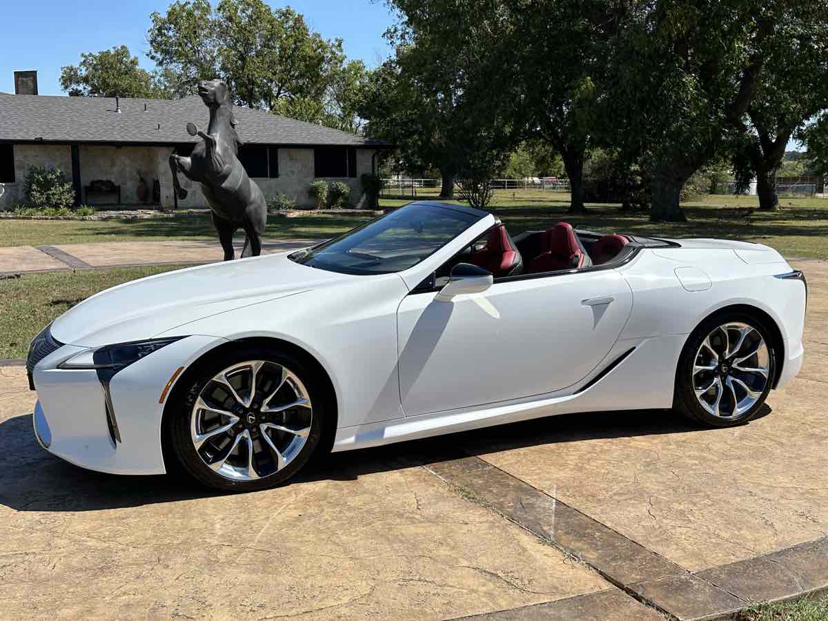 Sold 2021 Lexus LC 500 Convertible in Argyle