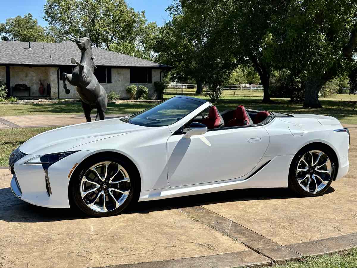 Sold 2021 Lexus LC 500 Convertible in Argyle
