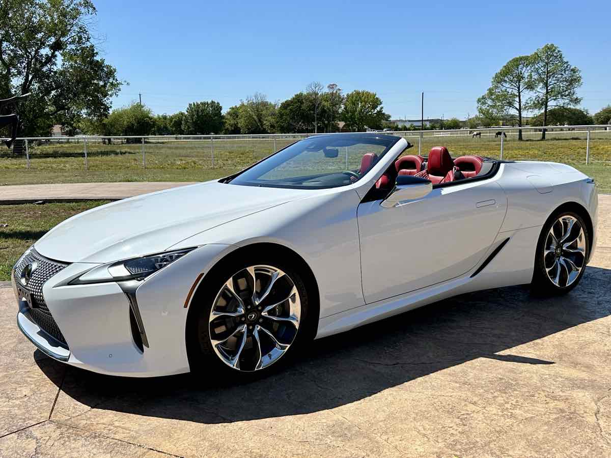 Sold 2021 Lexus LC 500 Convertible in Argyle