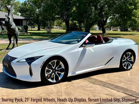 Sold 2021 Lexus LC 500 Convertible