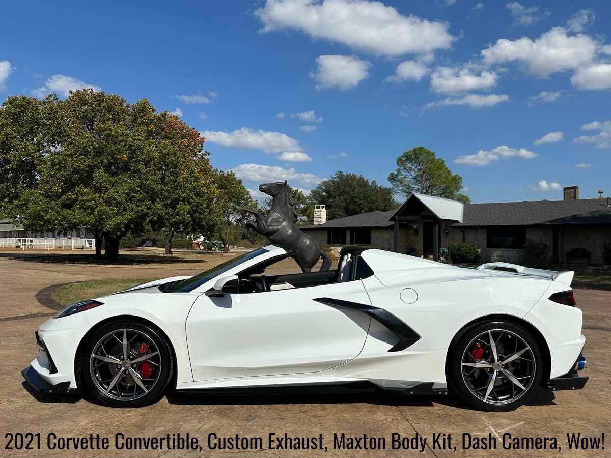 Sold 2021 Chevrolet Corvette 2LT