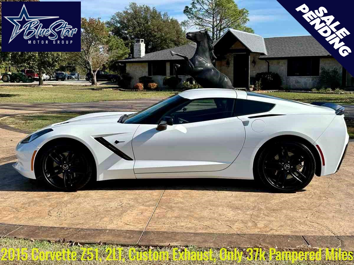 Sold 2015 Chevrolet Corvette Z51 2LT