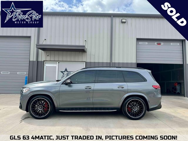 Gray (Selenite Grey Metallic) 2021 Mercedes-Benz GLS AMG GLS 63 4MATIC AWD SUV / Crossover All-Wheel Drive Automatic