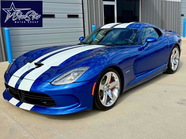 Viper GTS Blue 2013 Dodge Viper SRT GTS Coupe Rear-Wheel Drive Manual