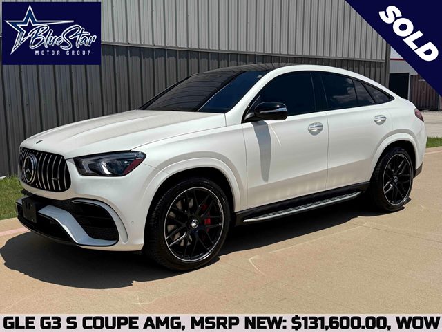 Polar White 2021 Mercedes-Benz GLE AMG GLE 63 S Coupe 4MATIC SUV / Crossover All-Wheel Drive Automatic