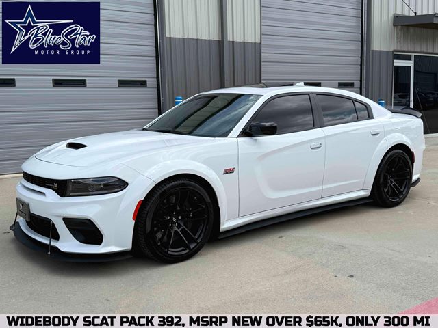 White Knuckle Clearcoat 2023 Dodge Charger Sedan Rear-Wheel Drive Automatic