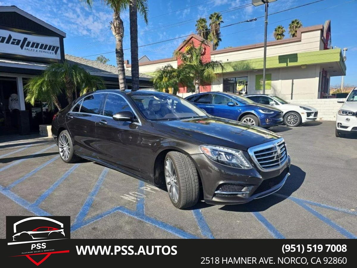 2015 Mercedes-Benz S 550 4MATIC Sedan