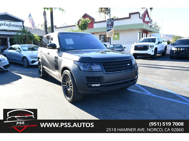 2016 Land Rover Range Rover SUV / Crossover All-Wheel Drive Automatic