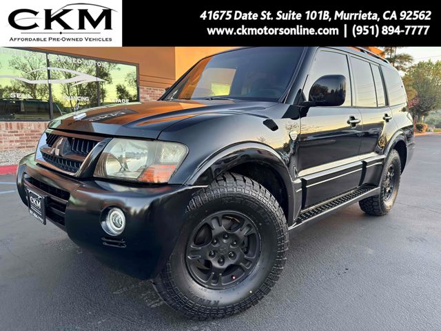 Solano Black Pearl 2003 Mitsubishi Montero 20th Anniversary Edition 4WD SUV / Crossover Four-Wheel Drive Automatic
