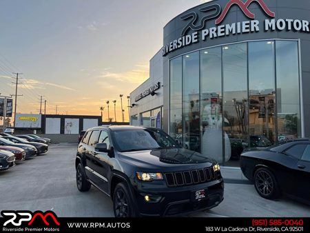 2021 Jeep Grand Cherokee 80th Anniversary