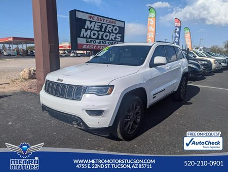 2016 Jeep Grand Cherokee Limited 75th Anniversary