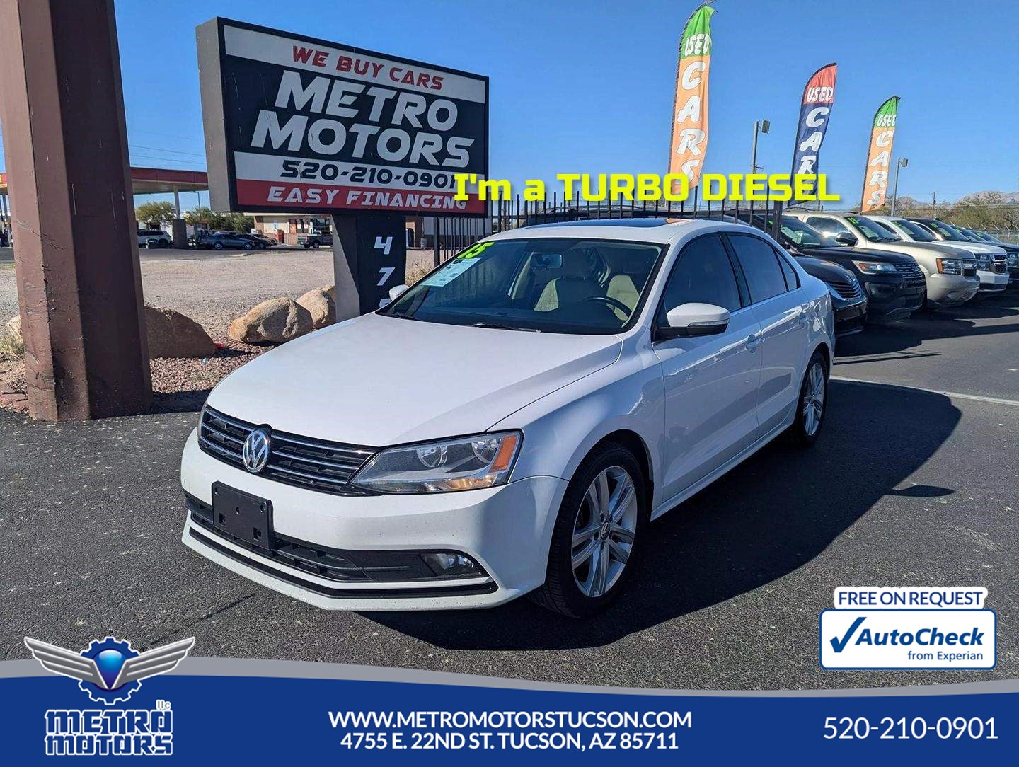 2015 Volkswagen Jetta Sedan 2.0L TDI SEL