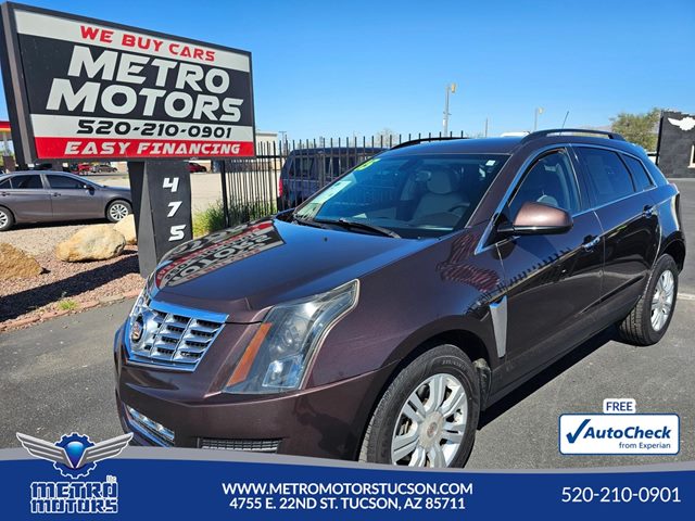 Cocoa Bronze Metallic 2015 Cadillac SRX SUV / Crossover Front-Wheel Drive Automatic