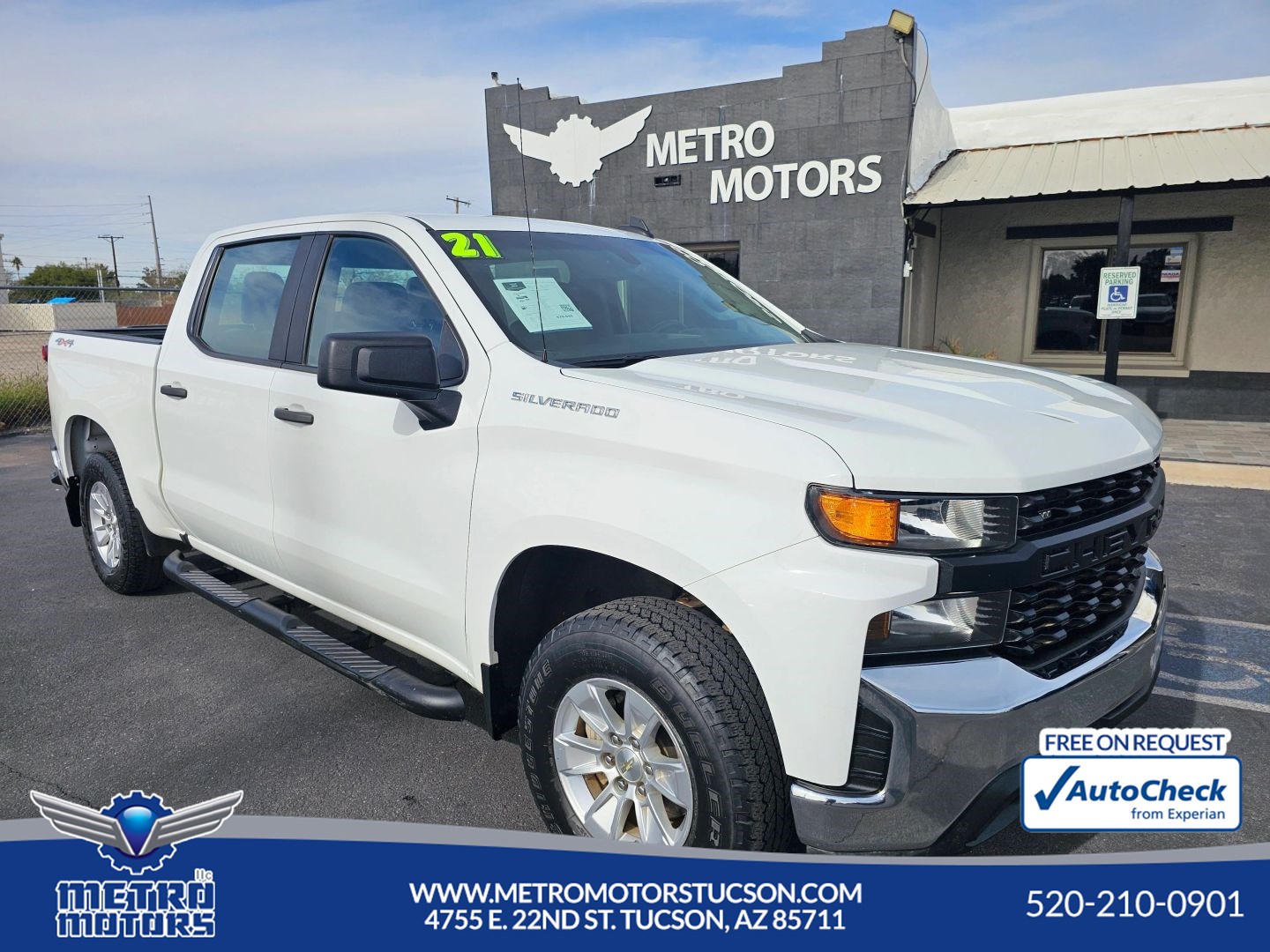 2021 Chevrolet Silverado 1500 Work Truck Crew Cab 4WD