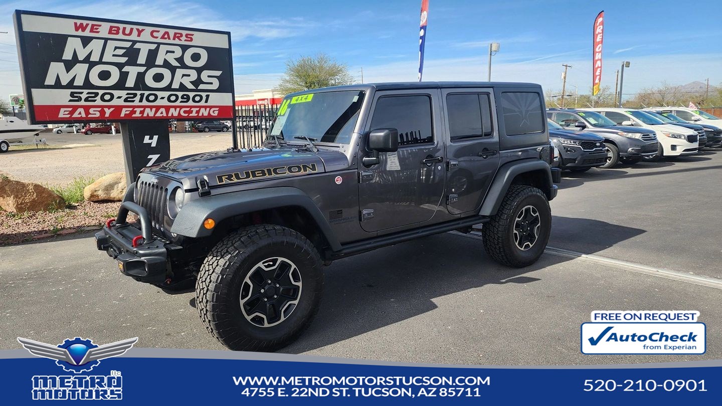 2016 Jeep Wrangler Unlimited Rubicon Hard Rock 4WD