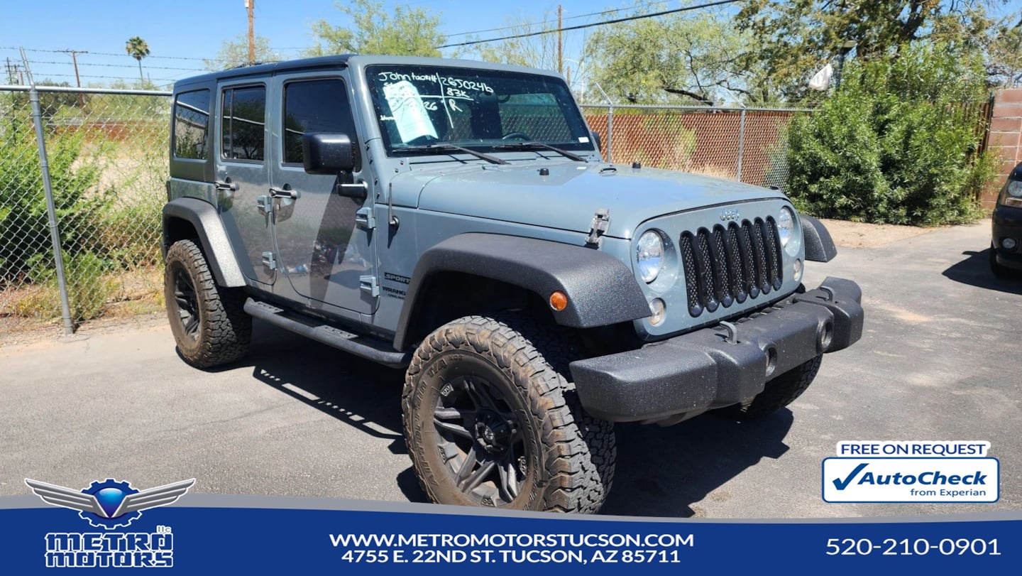 2015 Jeep Wrangler Sport's photo