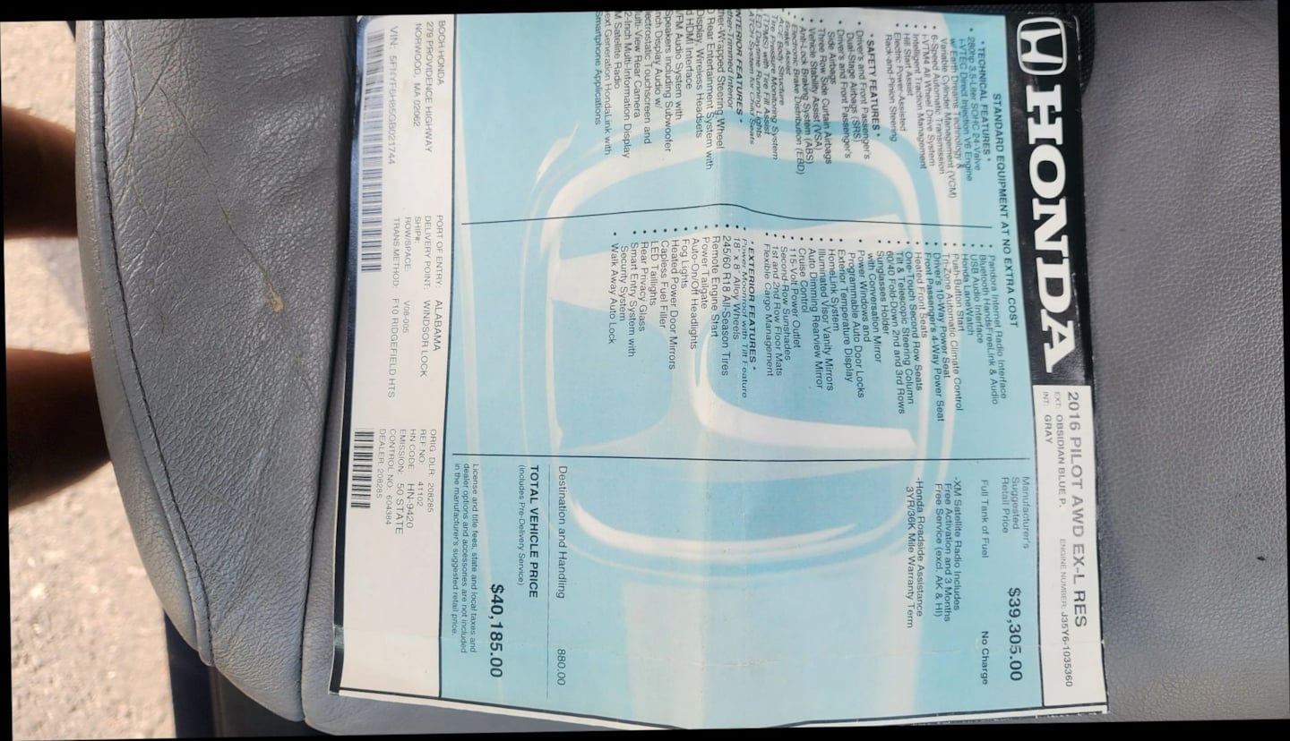 Honda Pilot photo 18