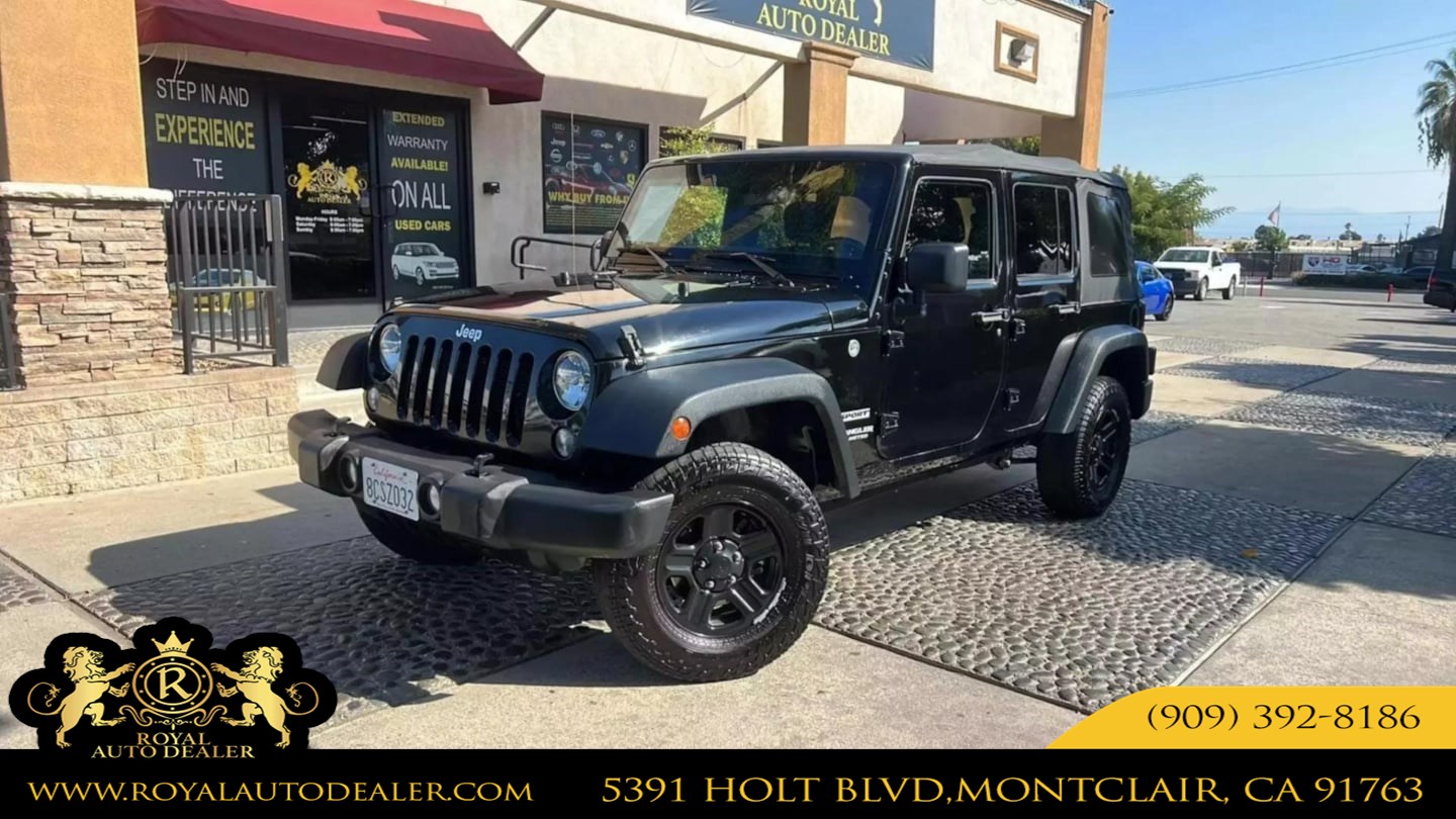 2017 Jeep Wrangler Unlimited Sport