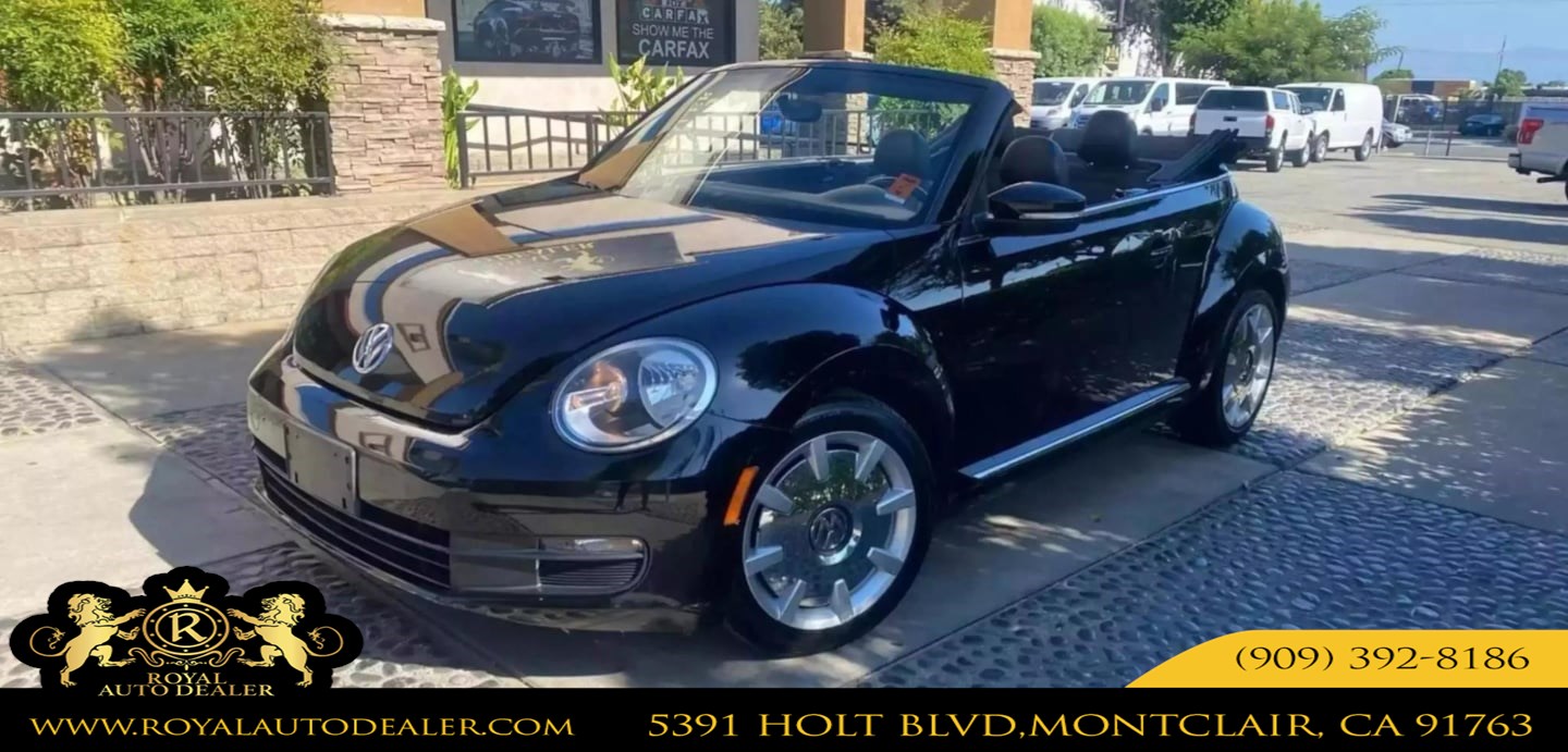 2013 Volkswagen Beetle Convertible 2.5L w/Sound/Nav