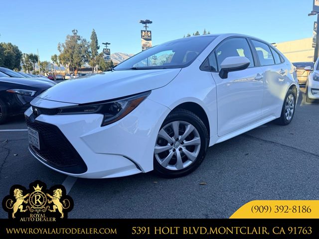 Super White 2022 Toyota Corolla LE FWD Sedan Front-Wheel Drive Automatic