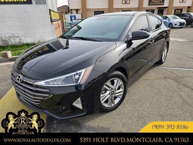 Phantom Black 2020 Hyundai Elantra SEL FWD Sedan Front-Wheel Drive Automatic
