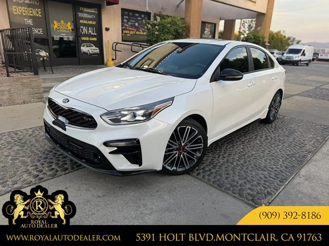 Snow White Pearl 2020 Kia Forte GT FWD Sedan Front-Wheel Drive Automatic