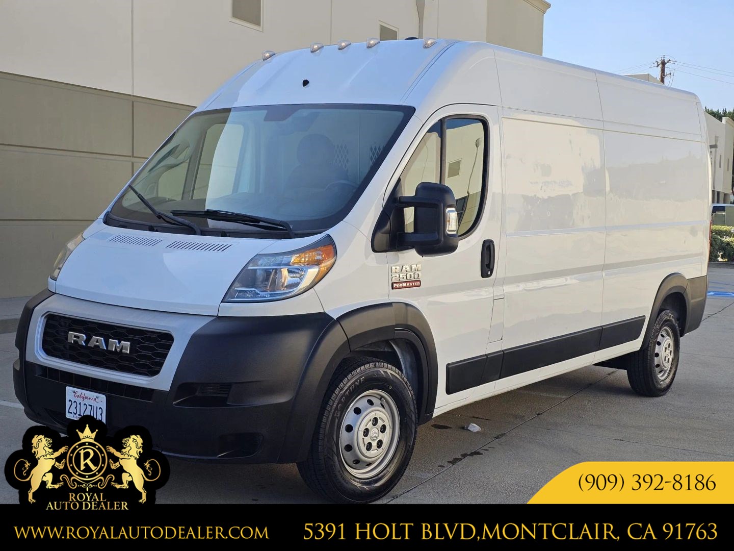 2019 RAM ProMaster 2500 159" WB High Roof's photo