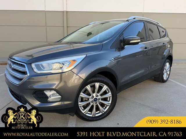 Gray (Magnetic) 2017 Ford Escape SUV / Crossover Front-Wheel Drive Automatic