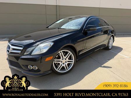 2010 Mercedes-Benz E 550 Coupe