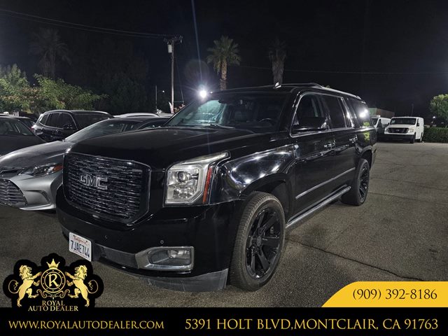 Onyx Black 2015 GMC Yukon XL SUV / Crossover Four-Wheel Drive Automatic