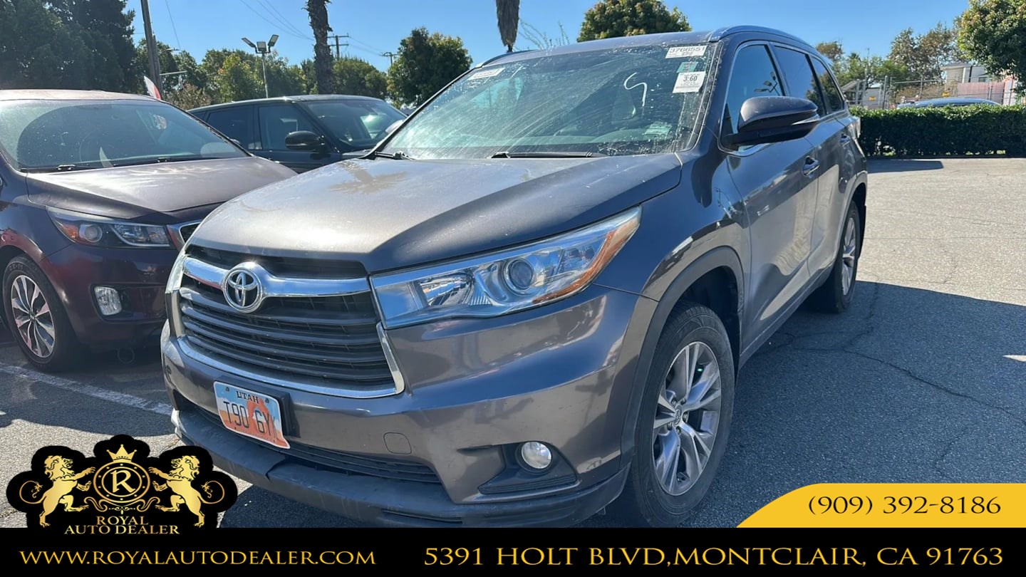 2015 Toyota Highlander XLE