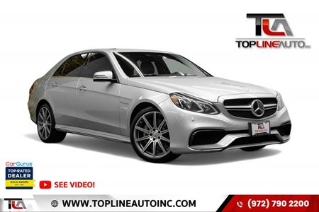 Sold 2014 Mercedes-Benz E 63 AMG Sedan 4MATIC