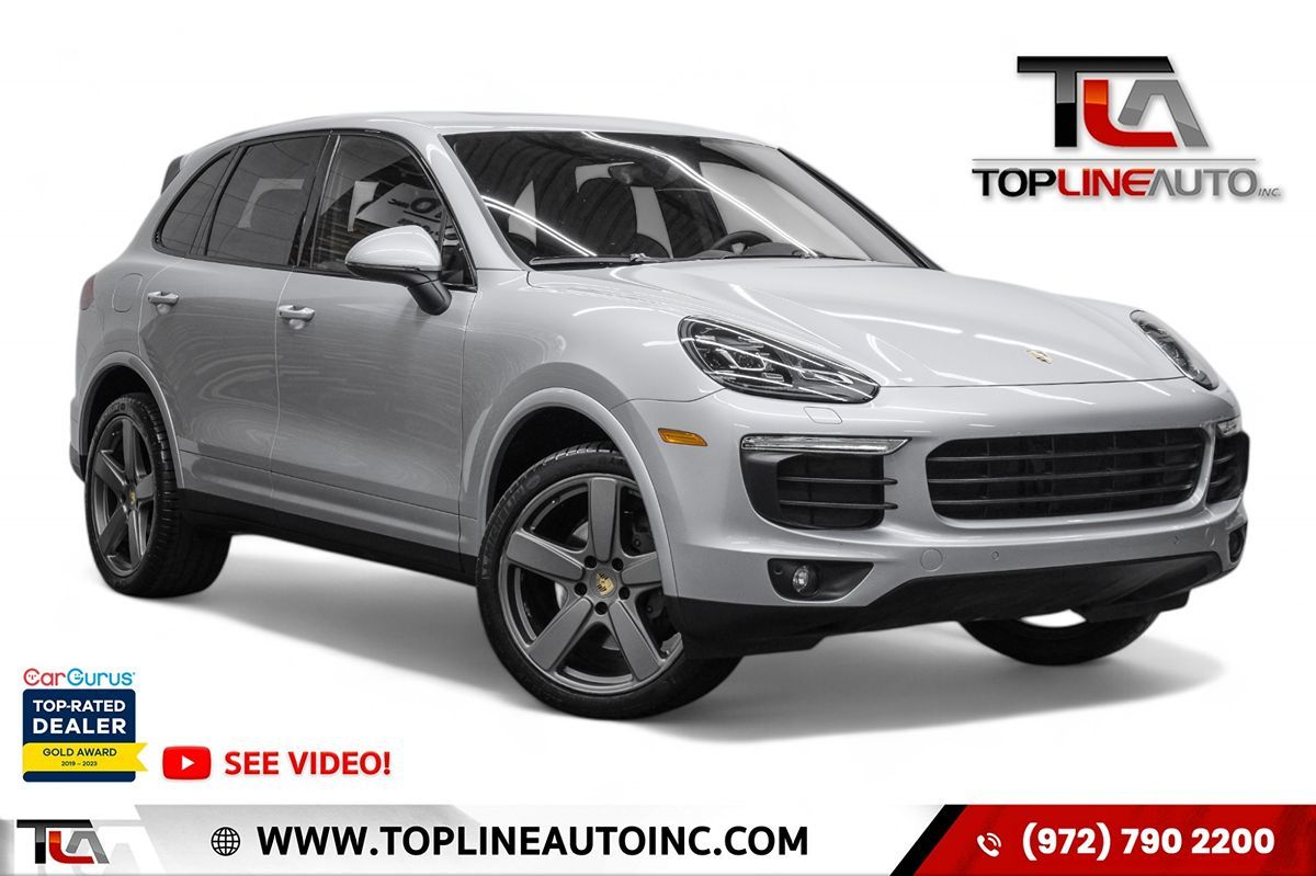 Sold 2018 Porsche Cayenne Platinum Edition