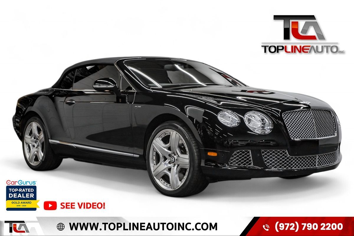 2012 Bentley Continental GT 