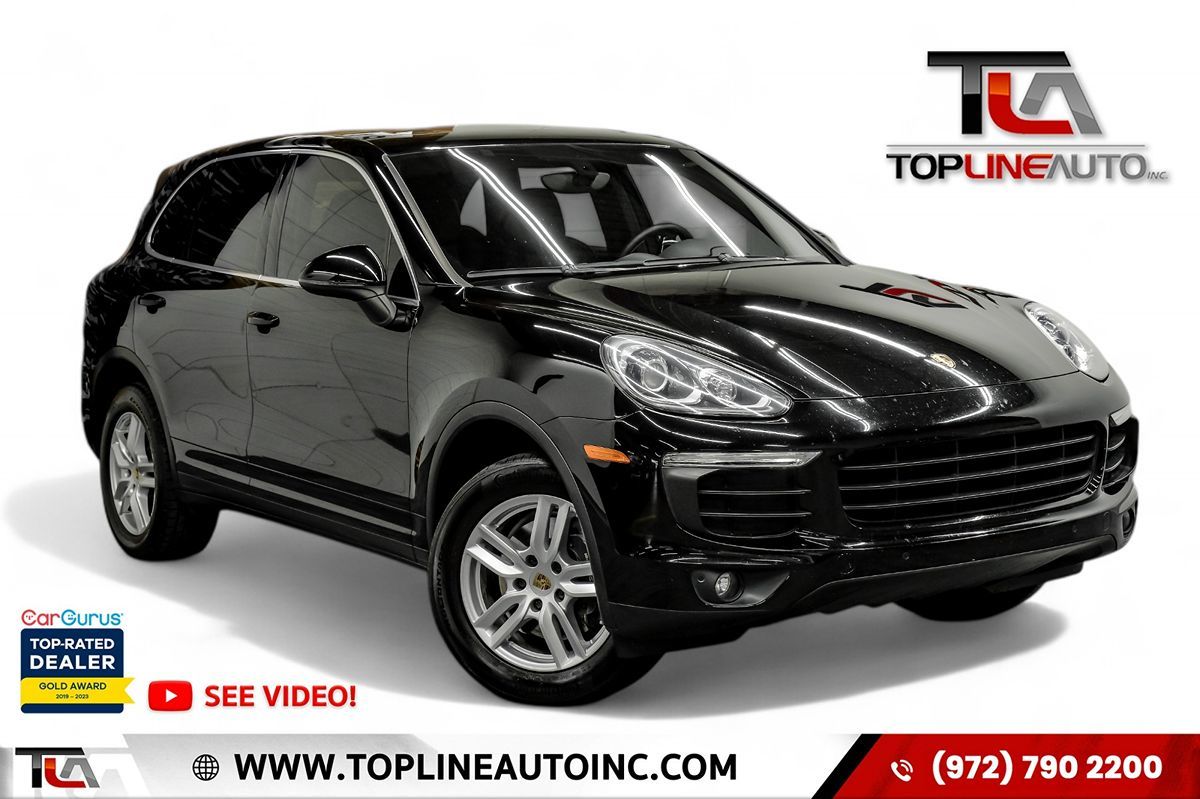 2016 Porsche Cayenne 