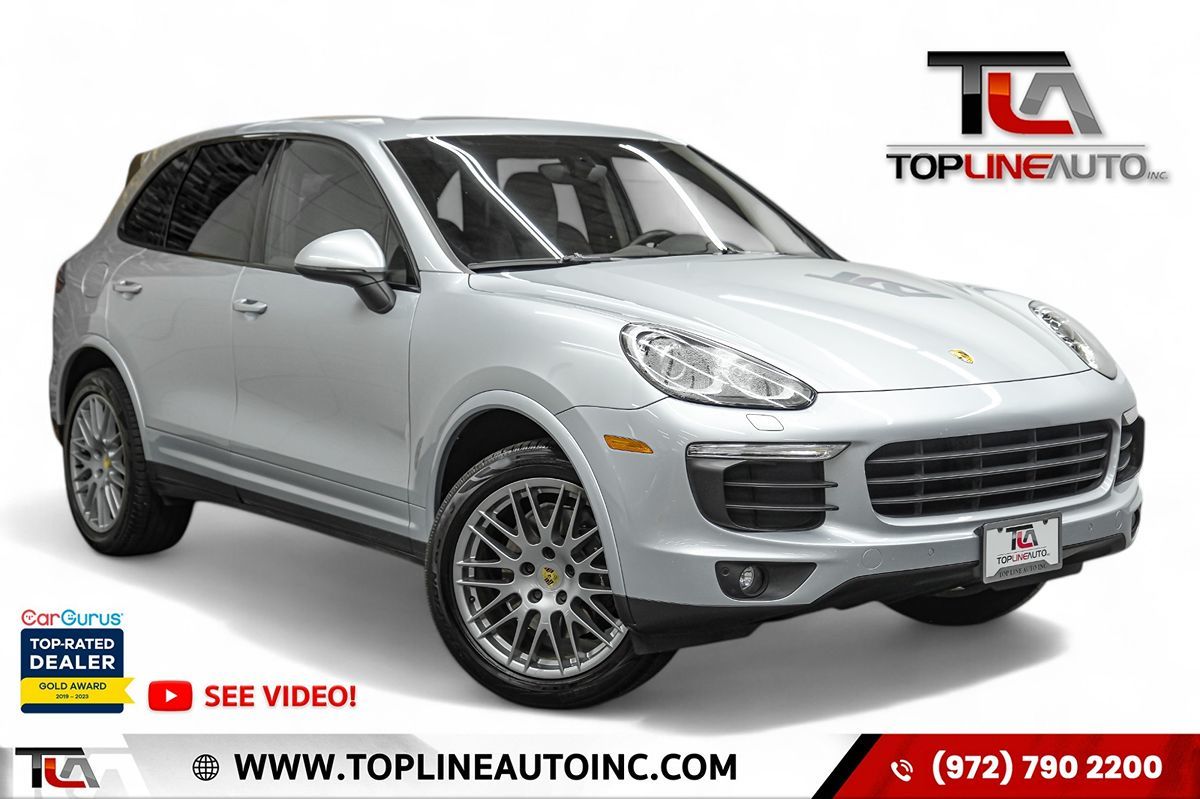 2017 Porsche Cayenne Platinum Edition