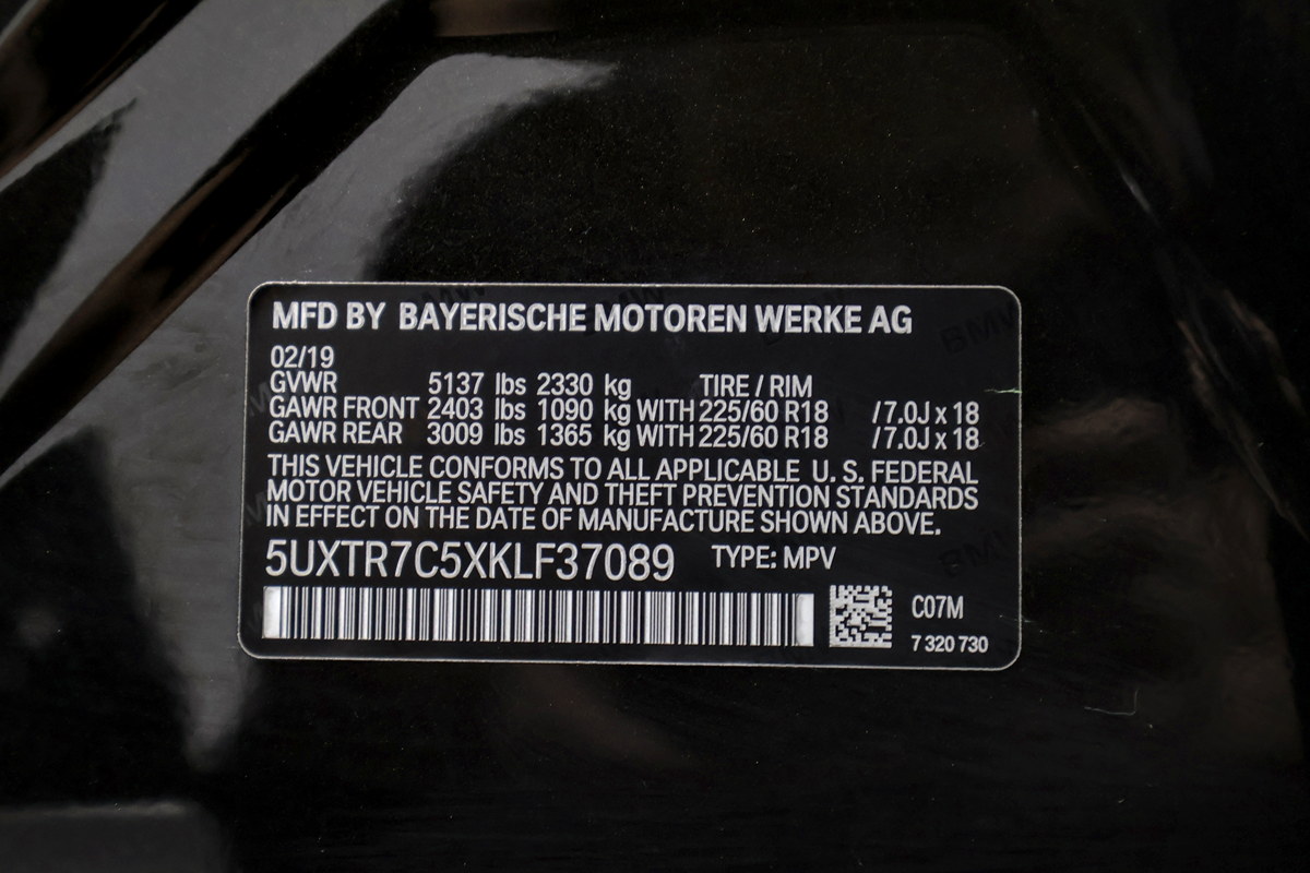 Sold 2019 BMW X3 sDrive30i in Dallas